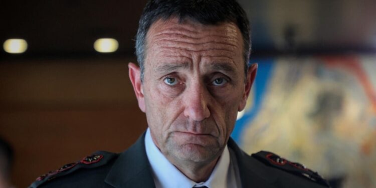 اسرائیلی آرمی چیف  کو عہدے سے برطرف کرنے کا امکان