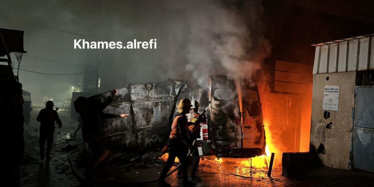 نصیرات کیمپ میں صحافیوں کی گاڑی پر صیہونی فوج کا حملہ، 5 شہید