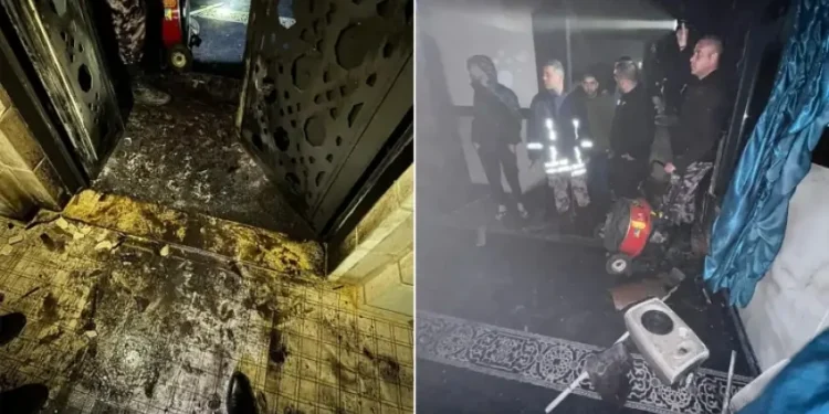 مغربی کنارہ: صیہونی آبادکاروں نے مسجد نزر آتش کردی ، نسل