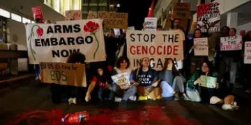 امریکہ پر غزہ میں اسرائیلی مظالم کی حمایت کا مقدمہ