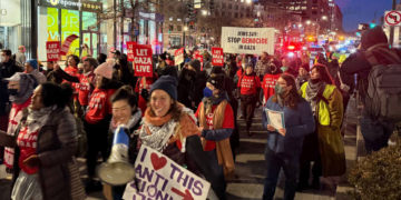 واشنگٹن : فلسطینیوں کی نسل کشی، ہزاروں یہودیوں کا اسرائیل کے خلاف مظاہرہ