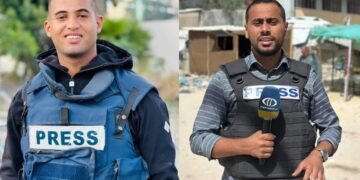غزہ: صیہونی دہشتگردی میں مزید دو صحافی شہید، شہید صحافیوں کی مجموعی تعداد 208 ہوگئی