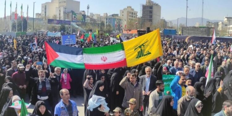 عالمی یوم القدس: تہران میں بڑے پیمانے پر اجتماعات جلسے اور جلوس