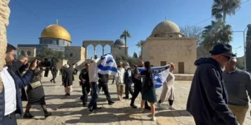 صیہونی آبادکاروں کا مسجداقصیٰ پر دھاوا: اسپیکرپر اذان دینے پر پابندی عائد