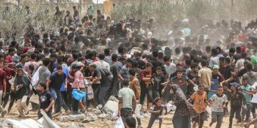 غزہ: امداد کے لئے جمع فلسطینیوں پر صیہونی فوج کی فائرنگ، اقوامِ متحدہ کی شدید مذمت