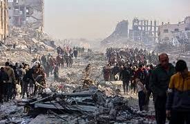 صیہونی دہشت گردی:غزہ کی 90 فیصد آبادی بے گھر، شہدا کی تعداد 52,908 سے تجاوز کر گئی