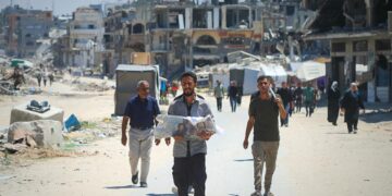 غزہ : پر اسرائیلی دہشتگردی 579 ویں روز میں داخل، صحافی سمیت 23 فلسطینی شہید