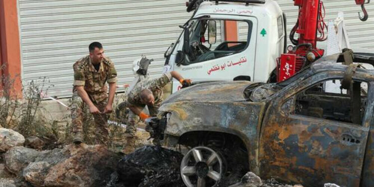 جنوبی لبنان پر صہیونی بمباری، ایک شہری شہید، تین زخمی