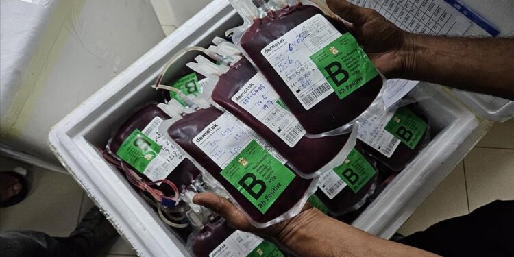 غزہ: خون کی قلت، ہسپتالوں کے لیے صرف ایک ہفتے کا ذخیرہ باقی