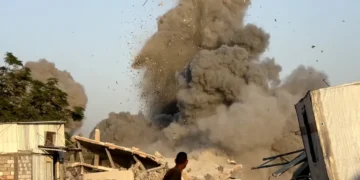 غزہ پر تازہ اسرائیلی حملہ: بہتر فلسطینی شہید، ایک سو چوہتر زخمی