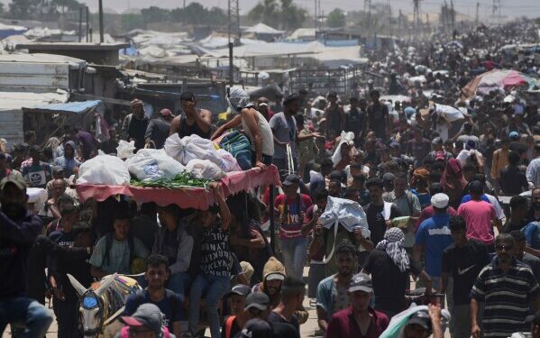 غزہ میں امداد کے منتظر شہریوں کا قتل عام،  بائیس افراد شہید