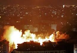 بیروت پر قابض صیہونی فوج کا وحشیانہ حملہ: جنوبی علاقے شدید بمباری کی زد میں