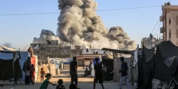 صہیونی فوج کا التفاح پر تباہ کن حملہ، بیس سے زائد بم گرائے گئے