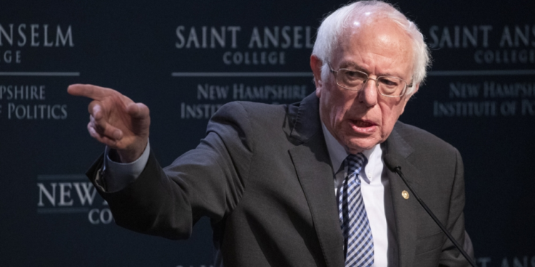 برنی سانڈرز کا صہیونی حکومت کو فوجی امداد بند کرنے کا مطالبہ