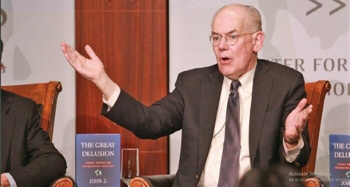 مارشایمر:قابض اسرائیل نے ایران سے جنگ بندی کی بھیک مانگی