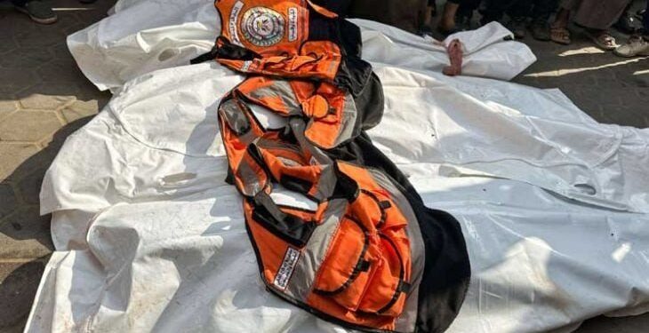 خان یونس: سول ڈیفنس پر حملہ، انسانی خدمت پر صہیونی بربریت