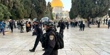 انتہاپسند صہیونیوں کا مسجد اقصیٰ پر دھاوا، قابض حکومت کی سرپرستی میں حملہ