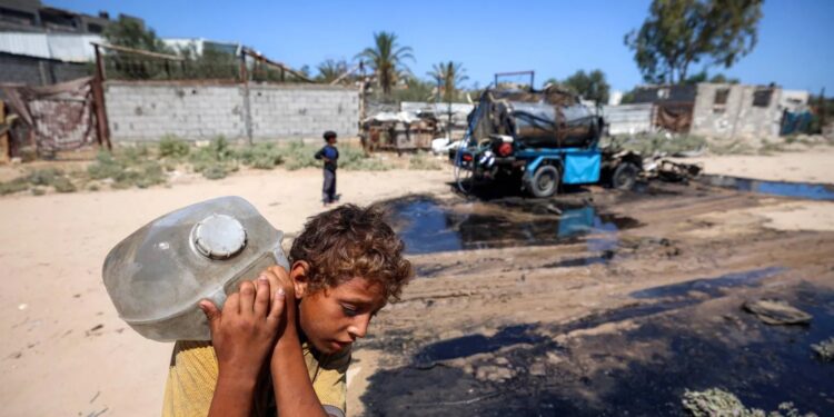 غزہ میں پانی کا بحران، قبائلی اتحاد کی عالمی برادری سے اپیل