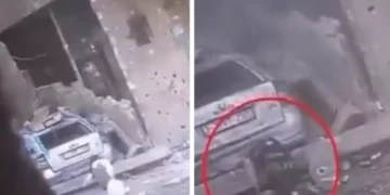 جبالیہ میں پانی لینے والی بچی صہیونی بمباری سے شہید