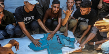 غزہ: صہیونی بمباری میں صحافی حسن دوجان شہید