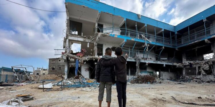 سفاکانہ اسرائیلی جارحیت سے غزہ کا تعلیمی نظام تباہی کے قریب