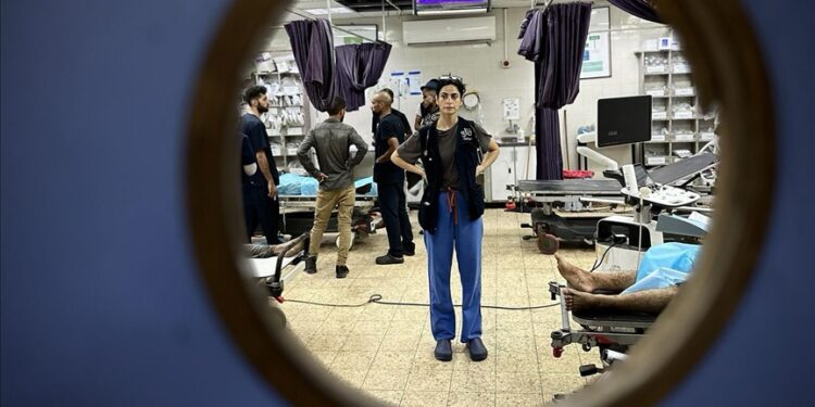 امریکی نرس:غاصب اسرائیلی مظالم سے مریض اور طبی عملہ فاقہ کشی کا شکار