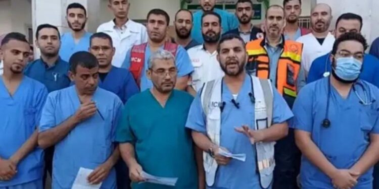 غزہ کے تین سو ساٹھ طبی ماہرین جابر اسرائیلی قید میں،چار شہید