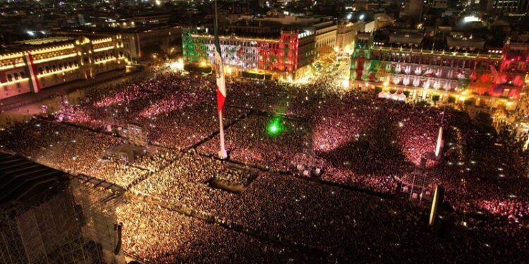 میکسیکو کنسرٹ آزاد فلسطین کے نعروں سے گونج اٹھا