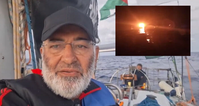 غزہ امدادی صمود فلوٹیلا پر ڈرون حملہ، سینیٹر مشتاق احمد کی ویڈیو جاری