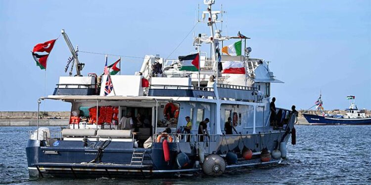 غزہ محاصرہ توڑنے کیلئے اٹلی سے نئی کشتیوں کا بیڑا روانہ