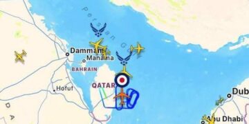 قطر میں قابض اسرائیلی حملہ، برطانوی ایندھن جہازوں کی معاونت