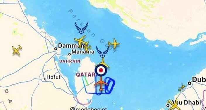 قطر میں قابض اسرائیلی حملہ، برطانوی ایندھن جہازوں کی معاونت