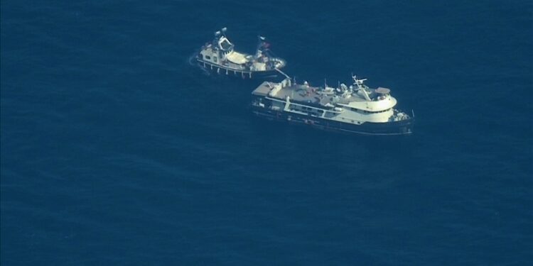 گلوبل صمود فلوٹیلا غزہ سے تین دن کی دوری پر، خطرناک زون کے قریب