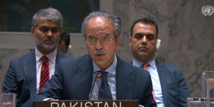 پاکستانی مندوب: سفاکانہ اسرائیلی جارحیت عالمی قوانین کی کھلی خلاف ورزی
