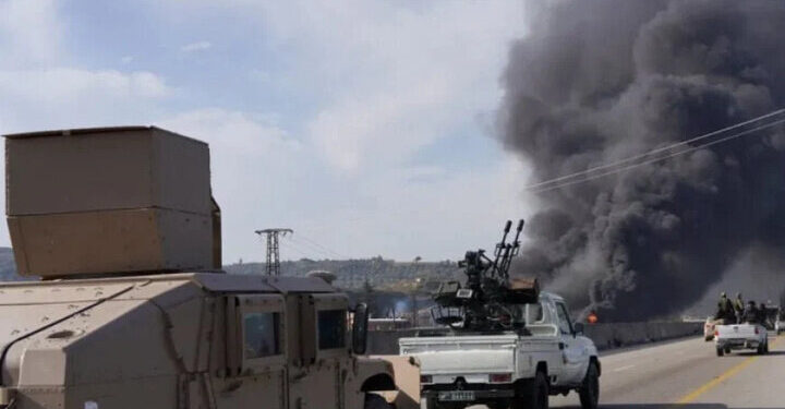 سفاکانہ اسرائیلی فضائی حملہ: دمشق دھماکوں سے گونج اٹھا