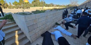 انتہاءپسند بن گویر کی قیادت میں صہیونیوں کا قبلۂ اول پر حملہ