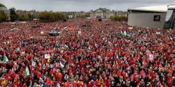 غزہ پر صہیونی فوجی درندگی کے خلاف دنیا بھر میں مظاہرے