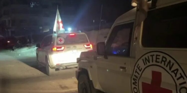 فلسطینی مزاحمت نے اسرائیلی قیدی کی لاش ریڈ کراس کے حوالے کر دی