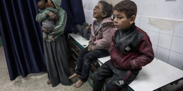 غزہ کے بچے اسرائیل کی نسل کشی کے شکار