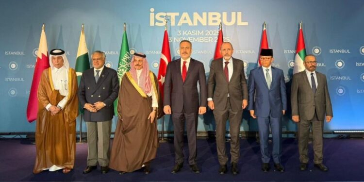 استنبول اجلاس: غزہ کا کنٹرول فلسطینیوں کے سپرد کرنے کا مطالبہ