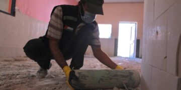 غزہ میں بارودی مواد، شہریوں کے لیے ہنگامی اطلاع کی اپیل