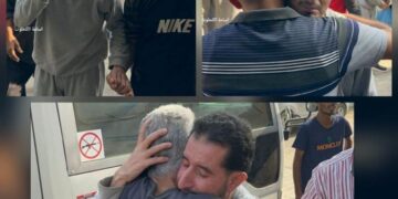 صہیونی قید سے غزہ کے پانچ فلسطینی آزاد