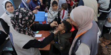 غزہ میں اگلے ہفتے 44 ہزار بچوں کی ویکسینیشن مہم کا آغاز