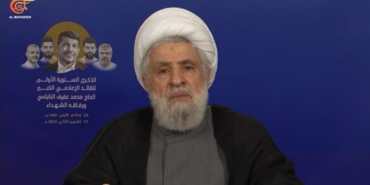 قابض سے مذاکرات نہیں ہو سکتے، مزاحمت جاری رہے گی: نعیم قاسم