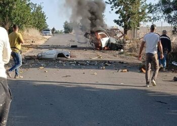 لبنان کے جنوبی شہر پر اسرائیلی حملہ، دو شہری شہید