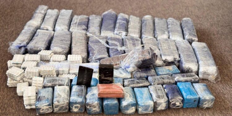 غزہ میں منشیات کی بڑی کھیپ ضبط