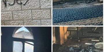 سلفیت میں صہیونی شرپسند آبادکاروں نے مسجد نذرآتش کر دی