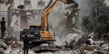 قابض اسرائیل کی بیت المقدس اور رام اللہ میں گھروں کی مسماری، مزید نوٹس جاری