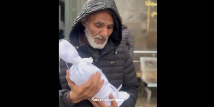 غزہ میں سردی سے ایک اور معصوم بچی شہید