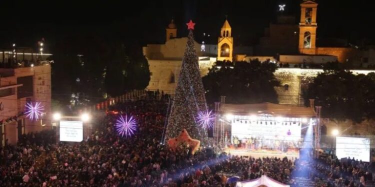 محاصرے کے باوجود بیت لحم میں دو برس بعد کرسمس کی رونقیں بحال